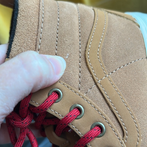 NEW! Kid Size 3.0 Vans Sk8 Hi MTE-1 Skate Shoe - Chipmunk Tan - Insulated - Picture 9 of 9